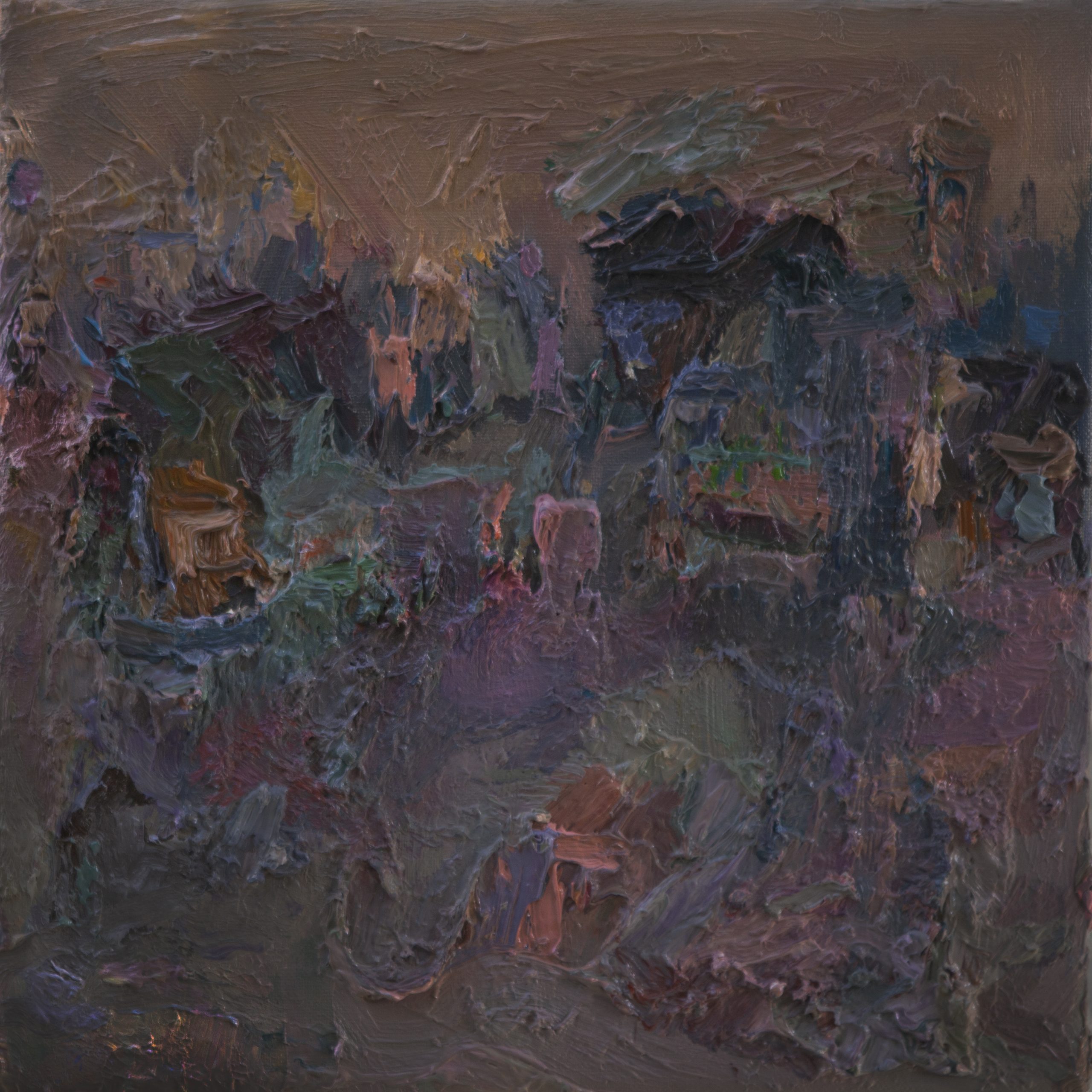 Untitled, 30x30cm, oil on canvas, 2025